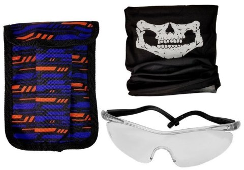Strój Zestaw Komandosa Przebranie Kostium dla Dziecka Naboje Okulary Chusta Kamizelka LEAN Toys Strój Zestaw Komandosa Przebranie Kostium dla Dziecka Naboje Okulary Chusta Kamizelka LEAN Toys