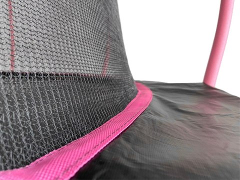 Trampolina LEAN Sport Max 12ft Czarno-Różowa LEAN Sport Trampolina LEAN Sport Max 12ft Czarno-Różowa LEAN Sport