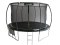 Trampolina LEAN Sport Max 14ft Czarno-Zielona LEAN Sport