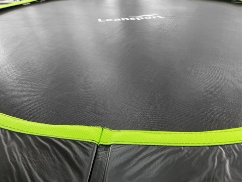 Trampolina LEAN Sport Max 14ft Czarno-Zielona LEAN Sport Trampolina LEAN Sport Max 14ft Czarno-Zielona LEAN Sport
