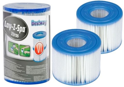 Wkład filtrujący Bestway 60311 Lay-Z-Spa 2szt. Bestway Wkład filtrujący Bestway 60311 Lay-Z-Spa 2szt. Bestway