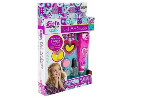 Zestaw Do Malowania Paznokci Brokat Dozownik Wzory LEAN Toys Zestaw Do Malowania Paznokci Brokat Dozownik Wzory LEAN Toys