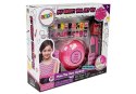 Zestaw Do Robienia Paznokci Lakier Suszarka Naklejki Różne Wzory LEAN Toys