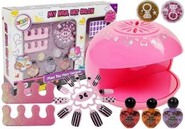 Zestaw Do Robienia Paznokci Suszarka Brokat LEAN Toys