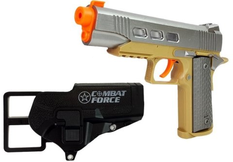 Zestaw Wojskowy z Akcesoriami Pistolet Nóż Lornetka Słuchawki Gwizdek Krótkofalówka Jasnozielony LEAN Toys Zestaw Wojskowy z Akcesoriami Pistolet Nóż Lornetka Słuchawki Gwizdek Krótkofalówka Jasnozielony LEAN Toys