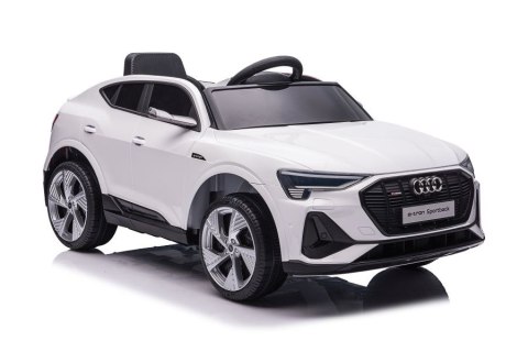 Auto Na Akumulator Audi E- Tron Białe QLS-6688 LEAN CARS Auto Na Akumulator Audi E- Tron Białe QLS-6688 LEAN CARS
