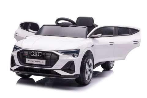 Auto Na Akumulator Audi E- Tron Białe QLS-6688 LEAN CARS Auto Na Akumulator Audi E- Tron Białe QLS-6688 LEAN CARS