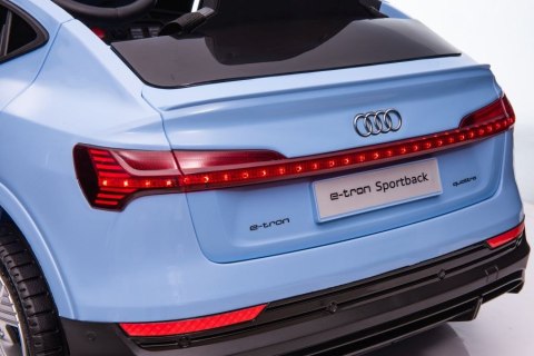 Auto Na Akumulator Audi E- Tron Niebieskie QLS-6688 LEAN CARS Auto Na Akumulator Audi E- Tron Niebieskie QLS-6688 LEAN CARS