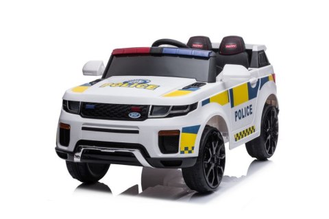 Auto Na Akumulator BBH-021 Policyjne Białe LEAN CARS Auto Na Akumulator BBH-021 Policyjne Białe LEAN CARS