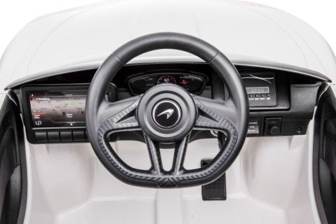 Auto Na Akumulator McLaren GT 12V Biały LEAN CARS Auto Na Akumulator McLaren GT 12V Biały LEAN CARS