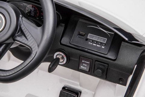 Auto Na Akumulator McLaren GT 12V Biały LEAN CARS Auto Na Akumulator McLaren GT 12V Biały LEAN CARS