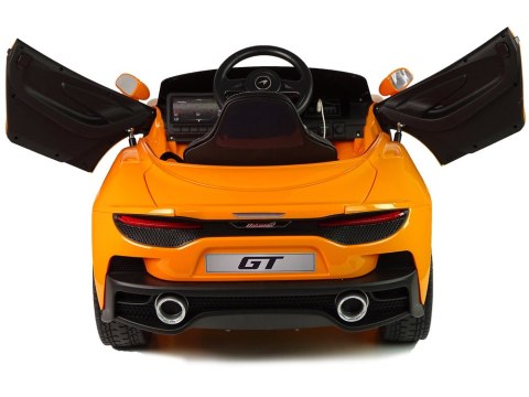 Auto Na Akumulator McLaren GT 12V Pomarańczowy Lakierowany LEAN CARS Auto Na Akumulator McLaren GT 12V Pomarańczowy Lakierowany LEAN CARS