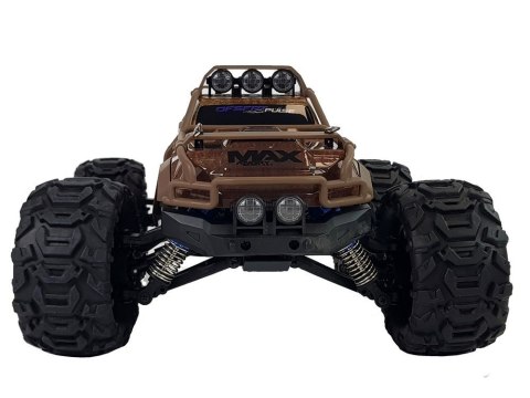 Auto Rajdowe Off-Road Zdalnie Sterowane Brązowa 2.4G 1:18 35 km/h Kontrola Prędkości LEAN Toys Auto Rajdowe Off-Road Zdalnie Sterowane Brązowa 2.4G 1:18 35 km/h Kontrola Prędkości LEAN Toys