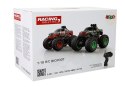 Auto Terenowe Duże Koła Bigfoot Zdalnie Sterowany 2.4G 1:18 Żółty LEAN Toys