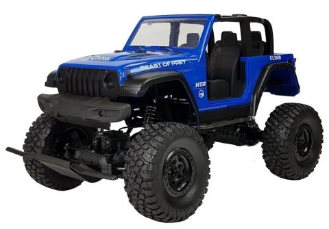 Auto Terenowe Zdalnie Sterowane 4x4 Amortyzatory 2.4G Niebieski LEAN Toys Auto Terenowe Zdalnie Sterowane 4x4 Amortyzatory 2.4G Niebieski LEAN Toys