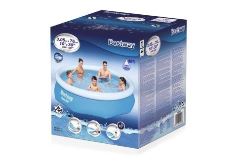 Basen Ogrodowy Rozporowy 305 x 76 cm Bestway 57266 Bestway Basen Ogrodowy Rozporowy 305 x 76 cm Bestway 57266 Bestway