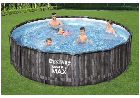Basen Ogrodowy Stelażowy 427 x 107 cm Bestway 5614Z Bestway Basen Ogrodowy Stelażowy 427 x 107 cm Bestway 5614Z Bestway