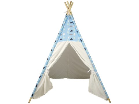 Domek Namiot Dla Dzieci Tipi Indiański Chmurki Wodoodporny Ogród LEAN Toys Domek Namiot Dla Dzieci Tipi Indiański Chmurki Wodoodporny Ogród LEAN Toys
