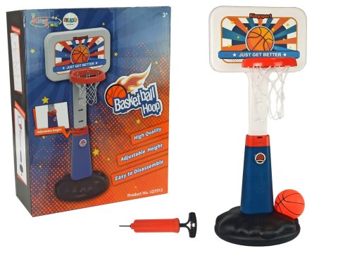 Dziecięcy Zestaw Koszykówka Kosz Gra Zespołowa 125 cm LEAN Toys Dziecięcy Zestaw Koszykówka Kosz Gra Zespołowa 125 cm LEAN Toys