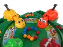 Gra Planszowa Zręcznościowa Głodne Żabki Kulki Dźwignia LEAN Toys