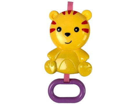 Kołyska Bujaczek Fotelik Krzesełko 2w1 Niebieski Tygrysa Dźwięki Wibracja LEAN Toys Kołyska Bujaczek Fotelik Krzesełko 2w1 Niebieski Tygrysa Dźwięki Wibracja LEAN Toys
