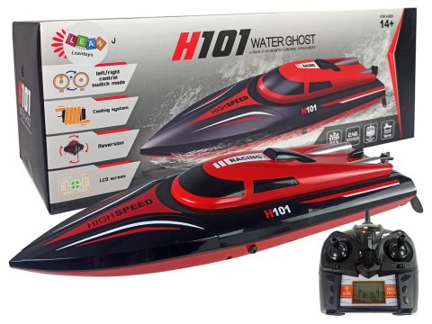 Łódź Motorówka Zdalnie Sterowana H101 Czerwona 1:48 2.4G 35 km/h LEAN Toys Łódź Motorówka Zdalnie Sterowana H101 Czerwona 1:48 2.4G 35 km/h LEAN Toys