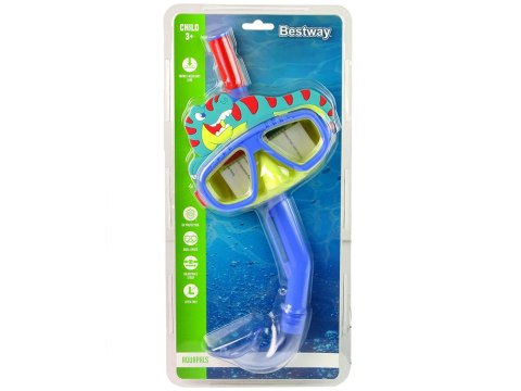 Maska Do Nurkowania Z Rurką Zwierzątka Niebieska Bestway 24059 Bestway Maska Do Nurkowania Z Rurką Zwierzątka Niebieska Bestway 24059 Bestway