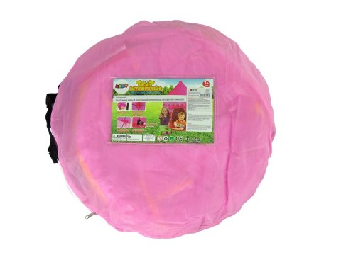 Namiot Domek Pałac Księżniczki Dla Dzieci Ogród Korona Różowy LEAN Toys Namiot Domek Pałac Księżniczki Dla Dzieci Ogród Korona Różowy LEAN Toys