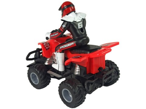 Quad Zdalnie Sterowany Czerwony 1:16 Na Baterie LEAN Toys Quad Zdalnie Sterowany Czerwony 1:16 Na Baterie LEAN Toys