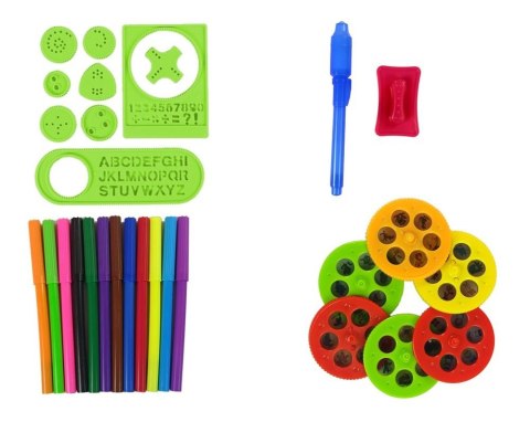 Stolik Tablica Do Rysowania Krzesełko Projektor Pomarańczowy Pisaki Obrazki LEAN Toys Stolik Tablica Do Rysowania Krzesełko Projektor Pomarańczowy Pisaki Obrazki LEAN Toys