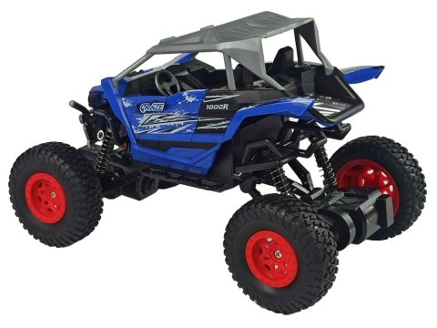 Terenowe Auto Off- Road Zdalnie Sterowane 2,4 GHz 1:16 Niebieskie LEAN Toys Terenowe Auto Off- Road Zdalnie Sterowane 2,4 GHz 1:16 Niebieskie LEAN Toys
