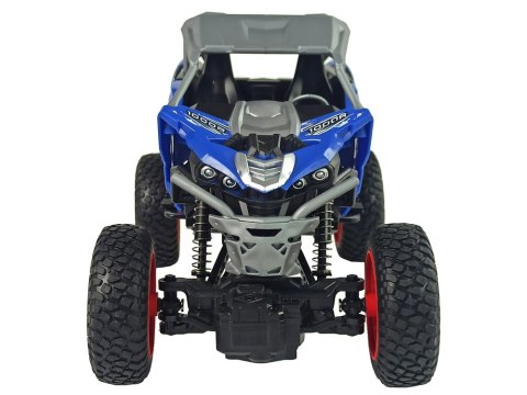 Terenowe Auto Off- Road Zdalnie Sterowane 2,4 GHz 1:16 Niebieskie LEAN Toys Terenowe Auto Off- Road Zdalnie Sterowane 2,4 GHz 1:16 Niebieskie LEAN Toys