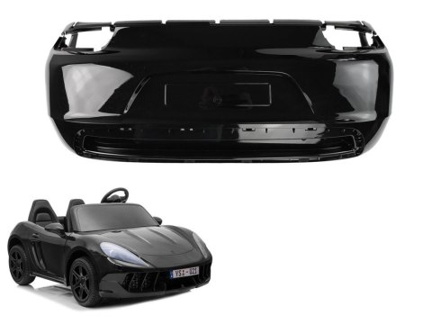 Zderzak tylny do pojazdu YSA021 czarny lakier LEAN CARS Zderzak tylny do pojazdu YSA021 czarny lakier LEAN CARS