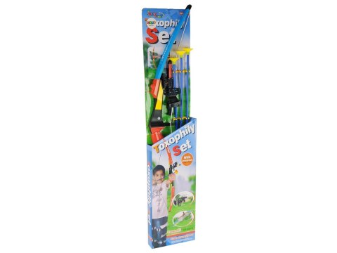 Zestaw Łuczniczy Łuk Trzy Strzały Celownik 98 cm LEAN Toys Zestaw Łuczniczy Łuk Trzy Strzały Celownik 98 cm LEAN Toys