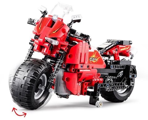 Zestaw klocków CADA Motocykl Zdalnie Sterowany 2.4G 484 elementy CaDA Zestaw klocków CADA Motocykl Zdalnie Sterowany 2.4G 484 elementy CaDA