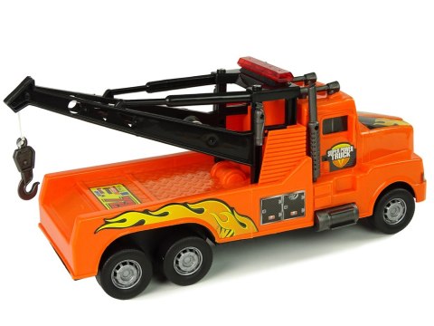 Auto Ciężarówka Holownik Pomoc Drogowa 1:10 Lina Pomarańczowa LEAN Toys Auto Ciężarówka Holownik Pomoc Drogowa 1:10 Lina Pomarańczowa LEAN Toys