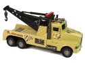 Auto Ciężarówka Holownik Pomoc Drogowa 1:10 Lina Wojskowy Brązowy LEAN Toys