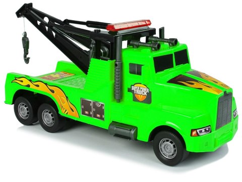 Auto Ciężarówka Holownik Pomoc Drogowa 1:10 Lina Zielona LEAN Toys Auto Ciężarówka Holownik Pomoc Drogowa 1:10 Lina Zielona LEAN Toys