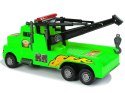 Auto Ciężarówka Holownik Pomoc Drogowa 1:10 Lina Zielona LEAN Toys