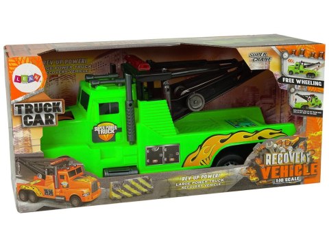 Auto Ciężarówka Holownik Pomoc Drogowa 1:10 Lina Zielona LEAN Toys Auto Ciężarówka Holownik Pomoc Drogowa 1:10 Lina Zielona LEAN Toys