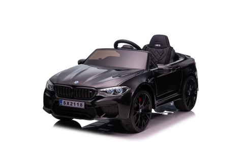 Auto Na Akumulator BMW M5 Czarne Lakierowane LEAN CARS Auto Na Akumulator BMW M5 Czarne Lakierowane LEAN CARS