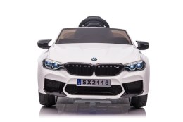 Auto Na Akumulator BMW M5 DRIFT Białe LEAN CARS
