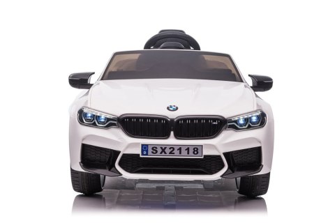 Auto Na Akumulator BMW M5 DRIFT Białe LEAN CARS Auto Na Akumulator BMW M5 DRIFT Białe LEAN CARS