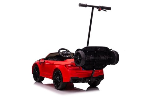 Auto Na Akumulator BMW M5 Z Platformą Dla Rodzica Czerwone Lakierowane LEAN CARS Auto Na Akumulator BMW M5 Z Platformą Dla Rodzica Czerwone Lakierowane LEAN CARS