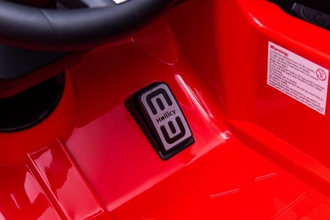 Auto Na Akumulator BMW M5 Z Platformą Dla Rodzica Czerwone Lakierowane LEAN CARS Auto Na Akumulator BMW M5 Z Platformą Dla Rodzica Czerwone Lakierowane LEAN CARS