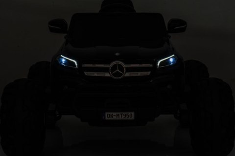 Auto Na Akumulator Mercedes DK-MT950 4x4 Czarny Lakierowany LEAN CARS Auto Na Akumulator Mercedes DK-MT950 4x4 Czarny Lakierowany LEAN CARS