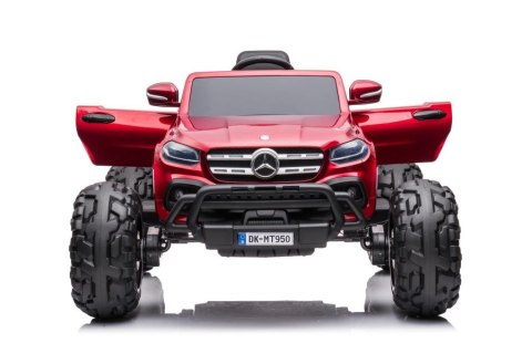 Auto Na Akumulator Mercedes DK-MT950 4x4 Czerwony Lakierowany LEAN CARS Auto Na Akumulator Mercedes DK-MT950 4x4 Czerwony Lakierowany LEAN CARS