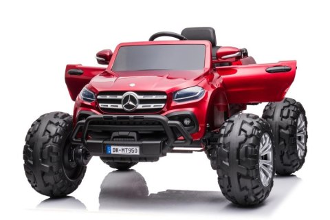 Auto Na Akumulator Mercedes DK-MT950 4x4 Czerwony Lakierowany LEAN CARS Auto Na Akumulator Mercedes DK-MT950 4x4 Czerwony Lakierowany LEAN CARS