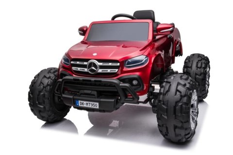 Auto Na Akumulator Mercedes DK-MT950 4x4 Czerwony Lakierowany LEAN CARS Auto Na Akumulator Mercedes DK-MT950 4x4 Czerwony Lakierowany LEAN CARS