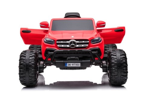 Auto Na Akumulator Mercedes DK-MT950 4x4 Czerwony LEAN CARS Auto Na Akumulator Mercedes DK-MT950 4x4 Czerwony LEAN CARS